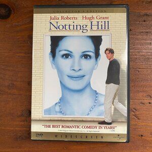 DVD Notting Hill collector's edition movie 2 hours 4 min PG-13 romantic comedy